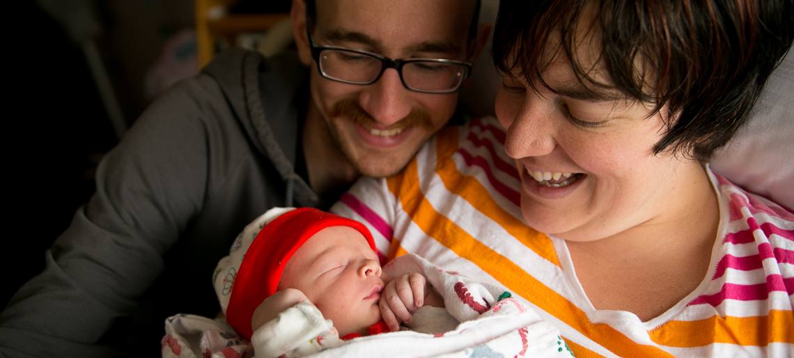 photo of Nathan, Erin, and baby Nathan