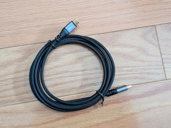 USB-C to mini-B cable