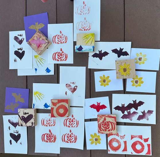 All of our stamps and prints