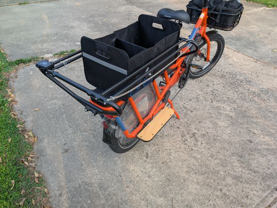 Close-up view of Radwagon storage
