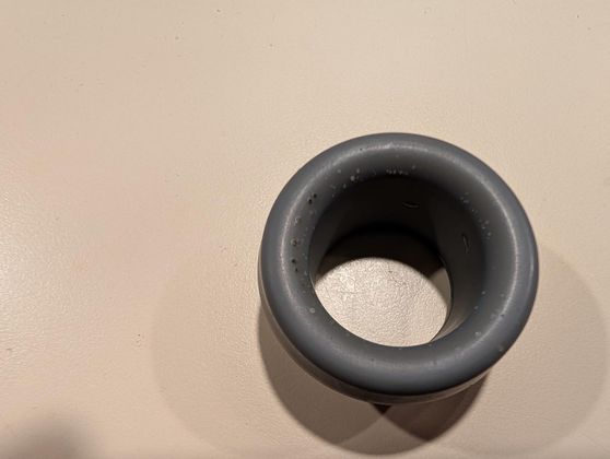 Rubber ring close-up