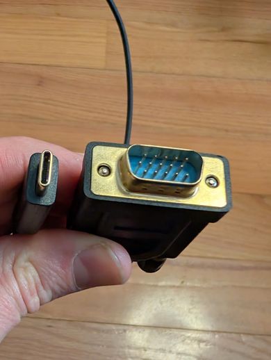 Great for connecting a modern device to an older monitor or projector