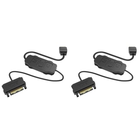 1/2PCS ARGB 5V 3PIN To SATA Interface Extension Cable Mini RGB Controller 3PIN Hub water-Cooling Fan Light Adapter  for PC Case