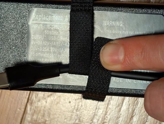 Velcro strap