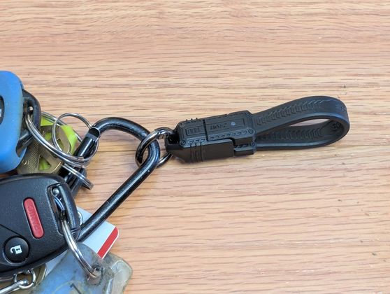 Keyring close-up