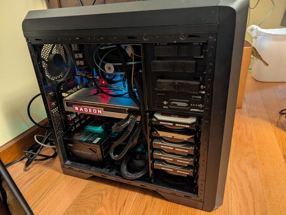 Radeon VII installed