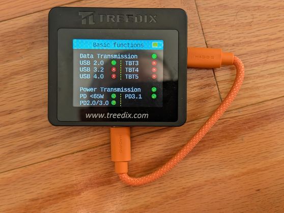 Charging test