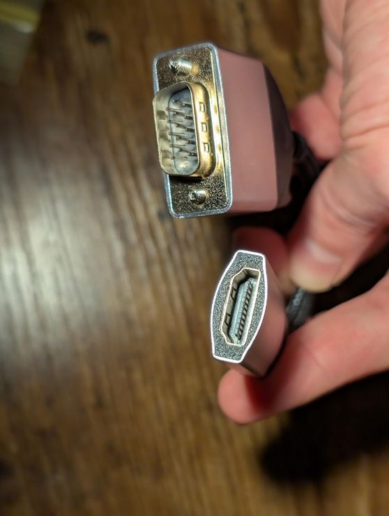 Connectors close-up