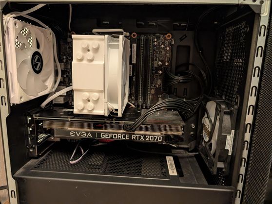 EVGA RTX 2070 installed
