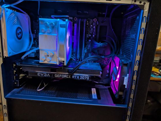 SE-214-XT installed and lit up